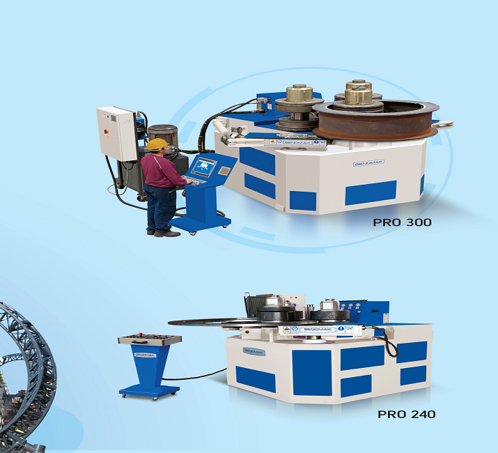 CINTREUSE DE PROFILES HYDRAULIQUES DE GRANDE SERIE PRO